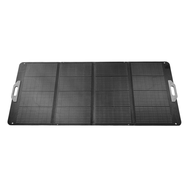 Foldable-stand alone-solar panel, 229,7x54x0,2 cm, 200 W, IP67, black