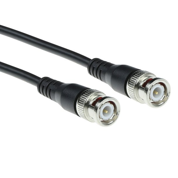 ACT RG-58 patch cable black 50 Ohm  1,00 m