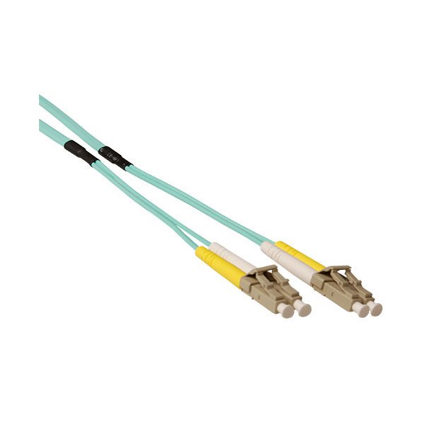 ACT 30 meter Multimode 50/125 OM3 duplex ruggedized fiber cable with LC connectors