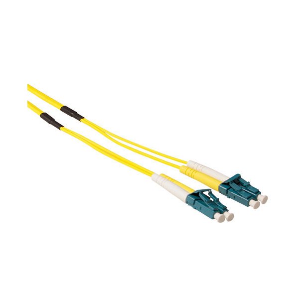 ACT 20 meter Singlemode 9/125 OS2 duplex ruggedized fiber cable with LC connectors