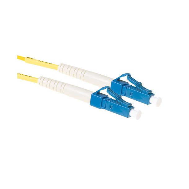 ACT 0.5 meter LSZH Singlemode 9/125 OS2 fiber patch cable simplex with LC connectors