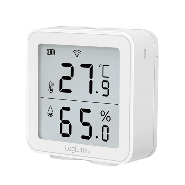 Thermo hygrometer, Wi-Fi remote monitoring via Smart Life App