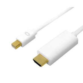MINI DisplayPort to HDMI  2,0m hvid