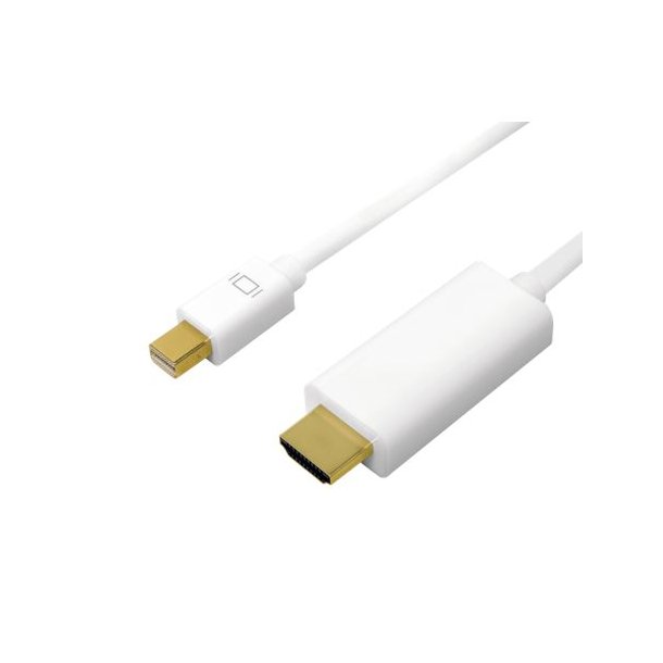 MINI DisplayPort to HDMI  2,0m hvid