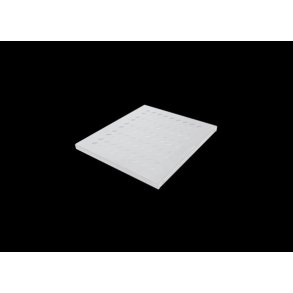 Canovate Fixed shelf for racks with a depth of 1200 mm, grey