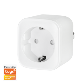 Wi-Fi smart plug socket, 1-way (CEE 7/7), Tuya compatible