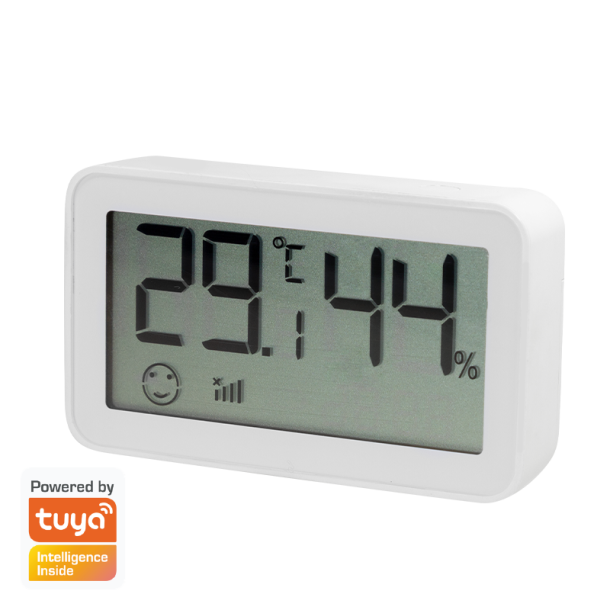 Wi-Fi smart thermo hygrometer, Tuya compatible