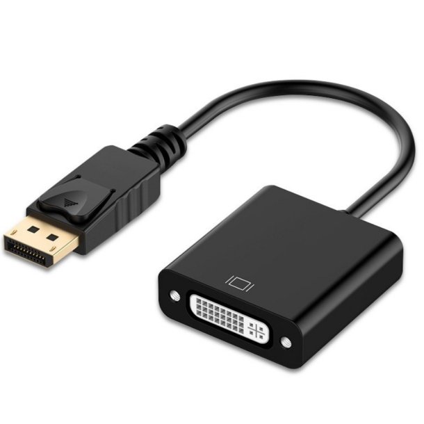 Displayport Male 1,4 (8K) - DVI-D female