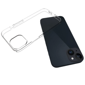 Transparent bagcover til iPhone 15 Pro Max