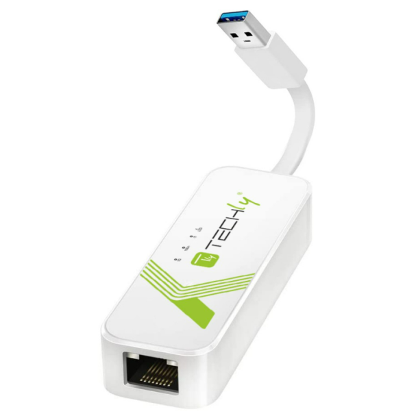 Techly USB 3.0 - Ethernet Gigabit RJ45 Lan adapter