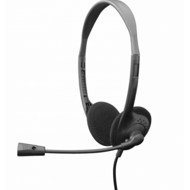 SBox USB 2.0 headset with adjustable microphone