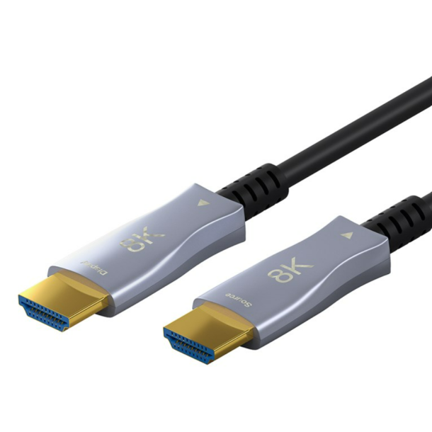 Goobay Optical Hybrid Ultra High Speed HDMI? Cable with Ethernet (AOC) (8K/@60Hz) - 10 m