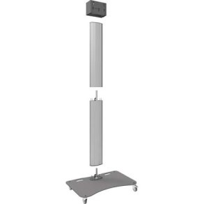 Fully divisible trolley, for flat panels up to 65 inch, 60 kg, single construction