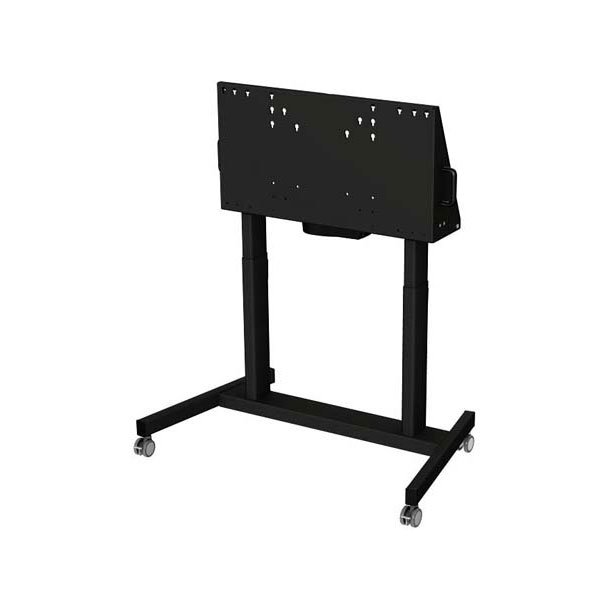 Floor lift on wheels incl.anti-collision max 86 inch, 120 kg - BLACK