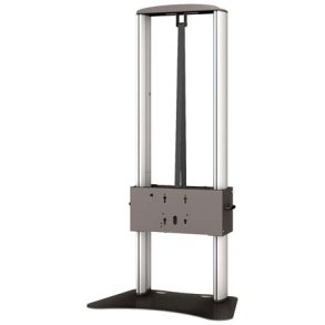 86 inch Smart Screen Hoister - Incl. flightcase, black with split-lid