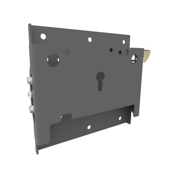 Tiltable wall - truss attachment for brackets with three-point coupling