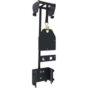 Hoist system for fully divisible stand