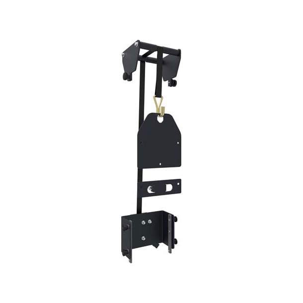 Hoist system for fully divisible stand