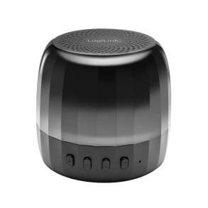 LogiLink Bluetooth-5.2-Lautsprecher, TWS, microSD slot, hands-free system, party light