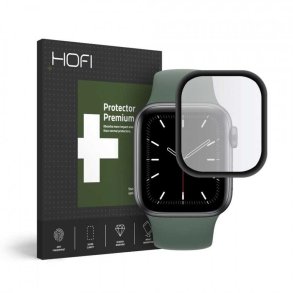 HOFI HYBRID GLASS APPLE WATCH 4/5/6/SE (44MM) BLACK