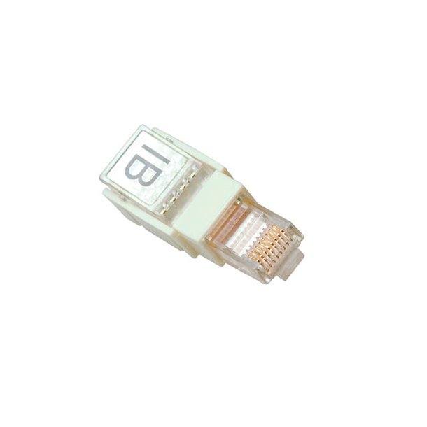 ACT RJ45 (8P/8C) toolless modulaire connector for round cable