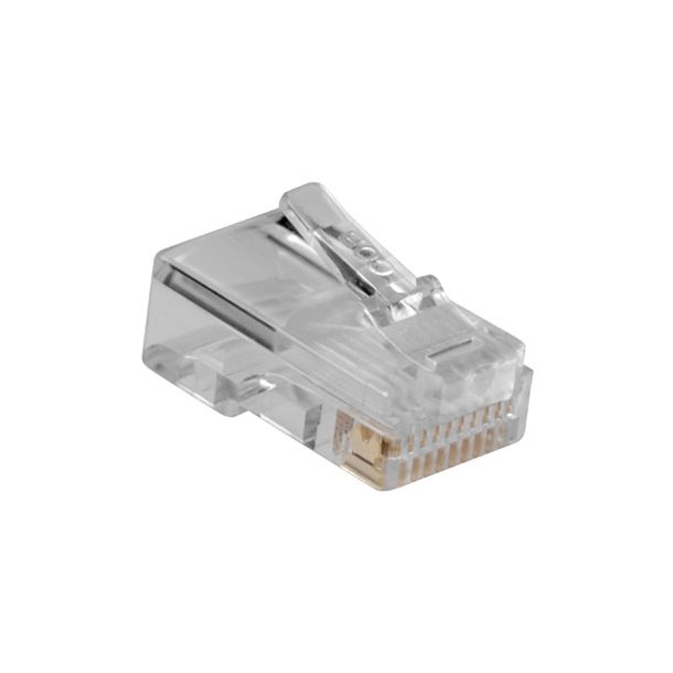 ACT RJ48 (10P/10C) modulaire connector for flat cable