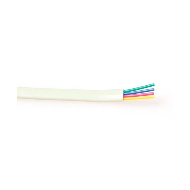 ACT Modular flatcable 4 conductors white