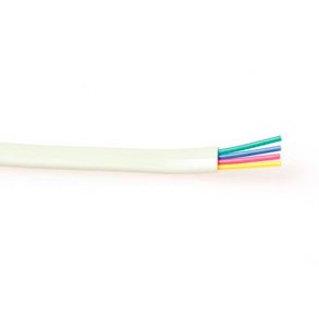 ACT Modular flatcable 6 conductors white