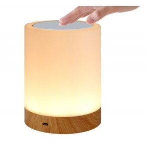 USB Smart Touch Lamp 5-farver 9x12 cm