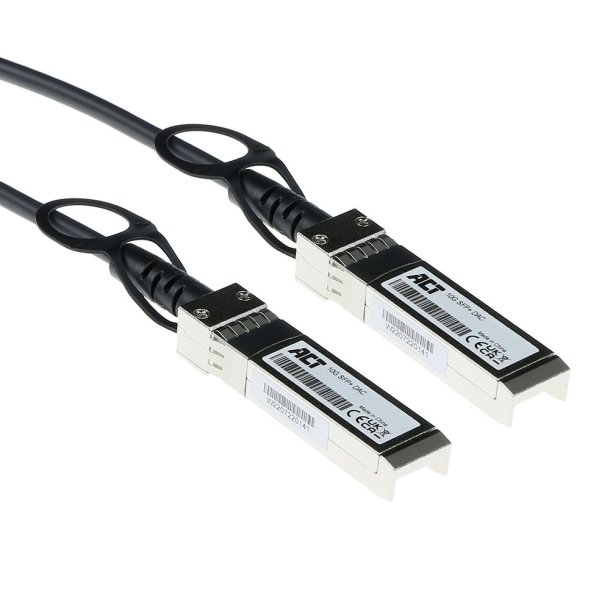 ACT 1 m SFP+ - SFP+ Passive DAC Twinax cable coded for Juniper (SFP-10GE-DAC-1M)