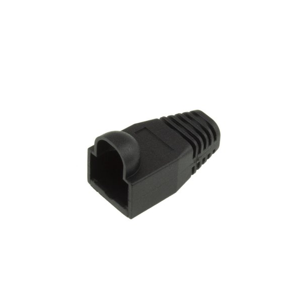 ACT RJ45 black boot for 5.5 mm cable