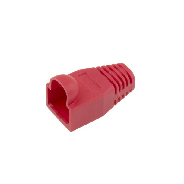 ACT RJ45 red boot for 5.5 mm cable