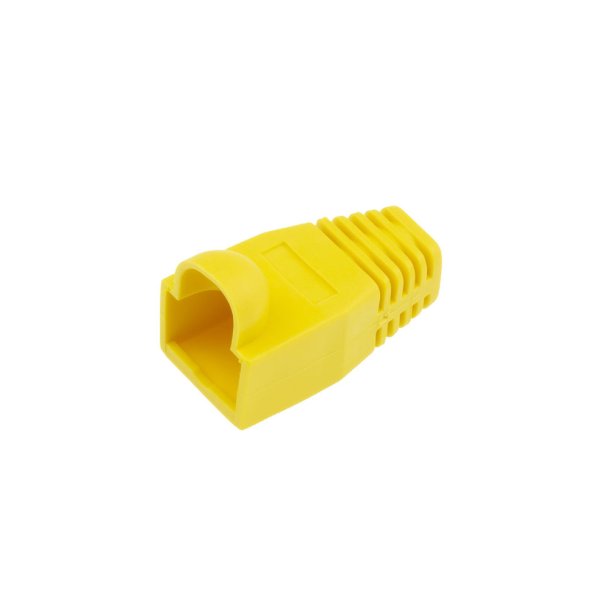 ACT RJ45 yellow boot for 5.5 mm cable