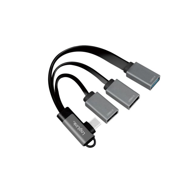 LogiLink Hub - USB-C til 2 x USB 2.0 og 1 x USB 3.0