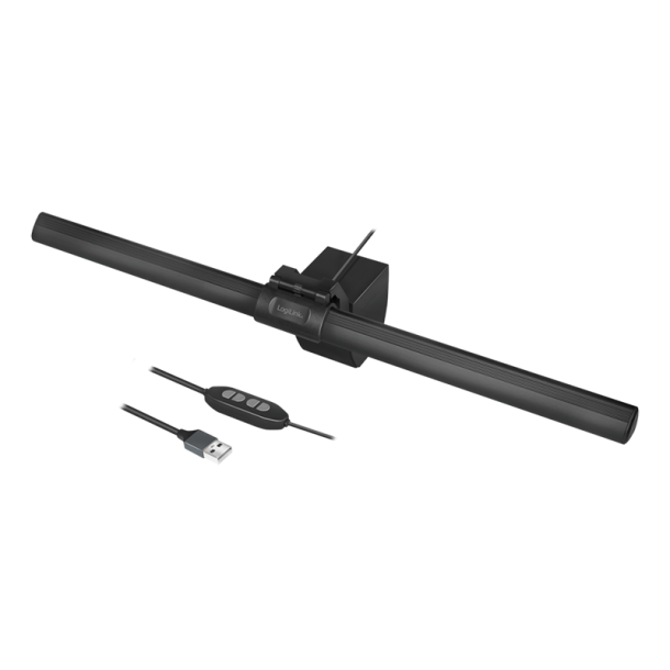 USB LED screen bar, e-learning, 3 color temperatures & dimmer