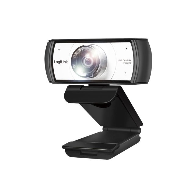 LogiLink Webcam, LL1 Conference, USB 2.0, HD 1920x1080, 120 degree, black