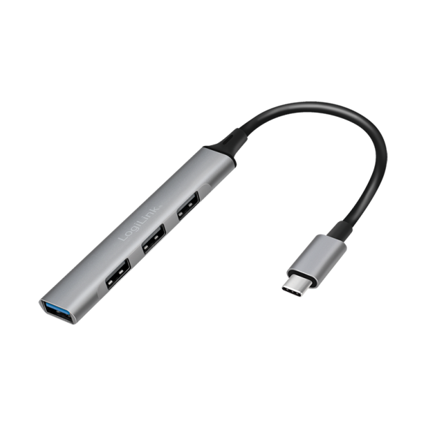 LogiLink USB-C Hub med 3 x USB 2.0 & 1 x USB 3.0 porte