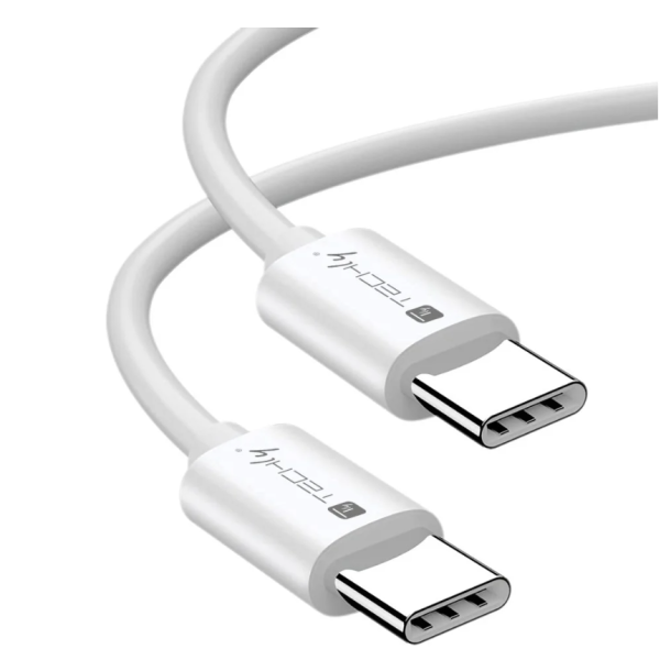 Techly USB-C - USB-C - USB4 Gen2 USB-C? EPR Cable M/M 20G 240W PD3.1 E-Mark Certified 2m