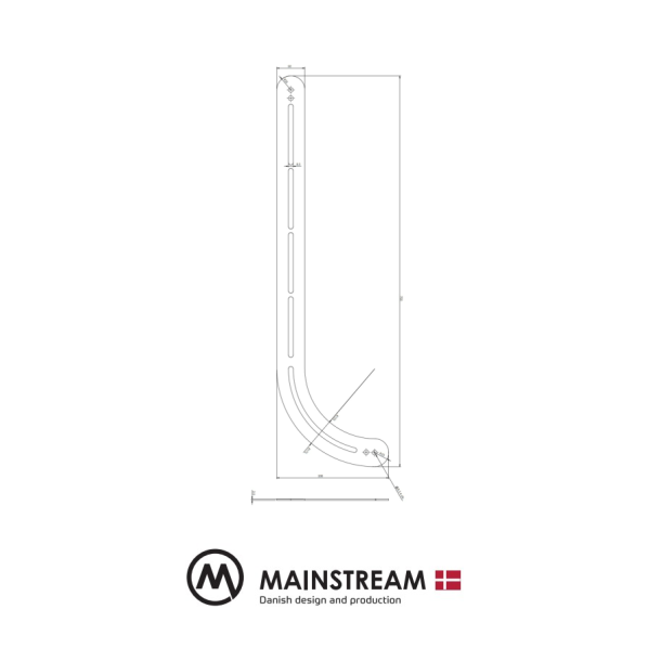 Mainstream XL universal Soundbarbeslag til 86