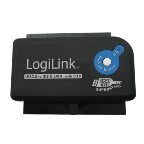 USB 3.0 to IDE & SATA adapter with OTB