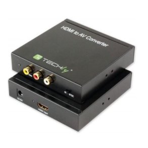 Techly AV to HDMI Converter 3xRCA