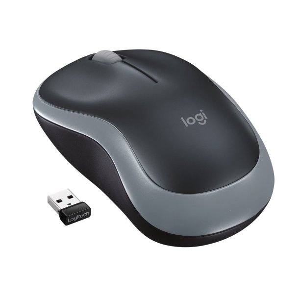 Logitech Mouse Logitech M185 Wireless grey