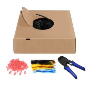 LAN CAT 6 OUTDOOR SOLID U/UTP CU 100m Set