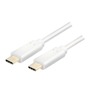 USB 3.2 Gen2x1 Cable, USB-C connection cable, 0.5m, white