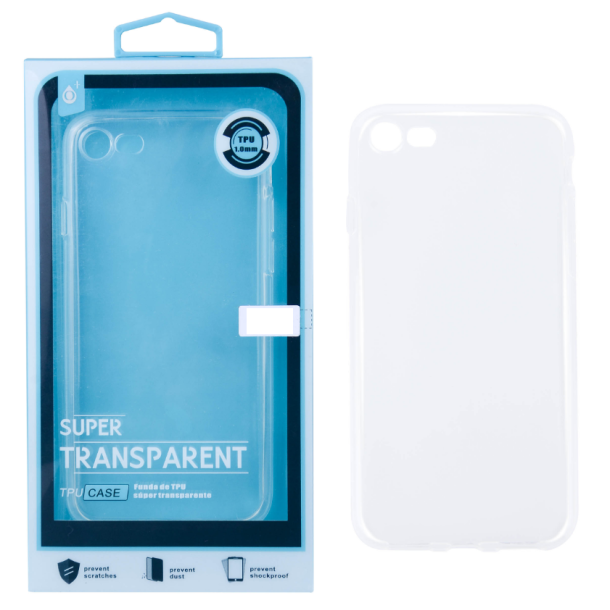 Transparent bagcover til iPhone XR - Retail pakning