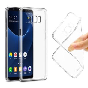 Transparent Silicone backcover til iPhone 7 / 8