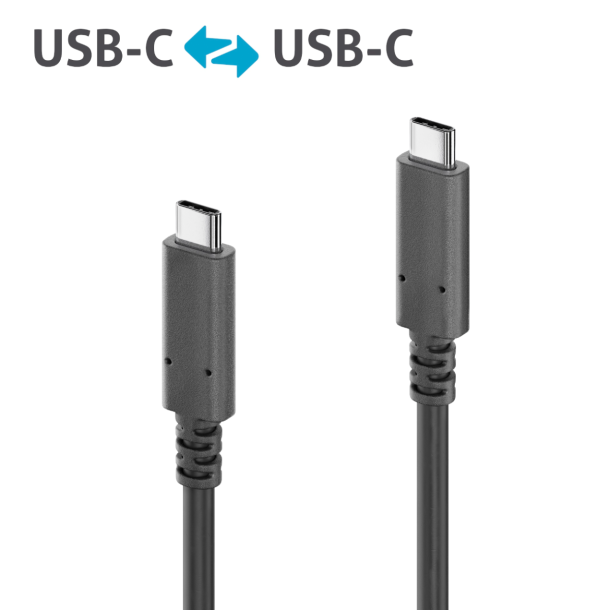 PureLink Active USB v3.2 USB-C Cable with E-Marker - 3.00m - 60 W PD