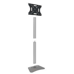 Fully divisible stand (Light Series) incl. bracket max. VESA 600x400