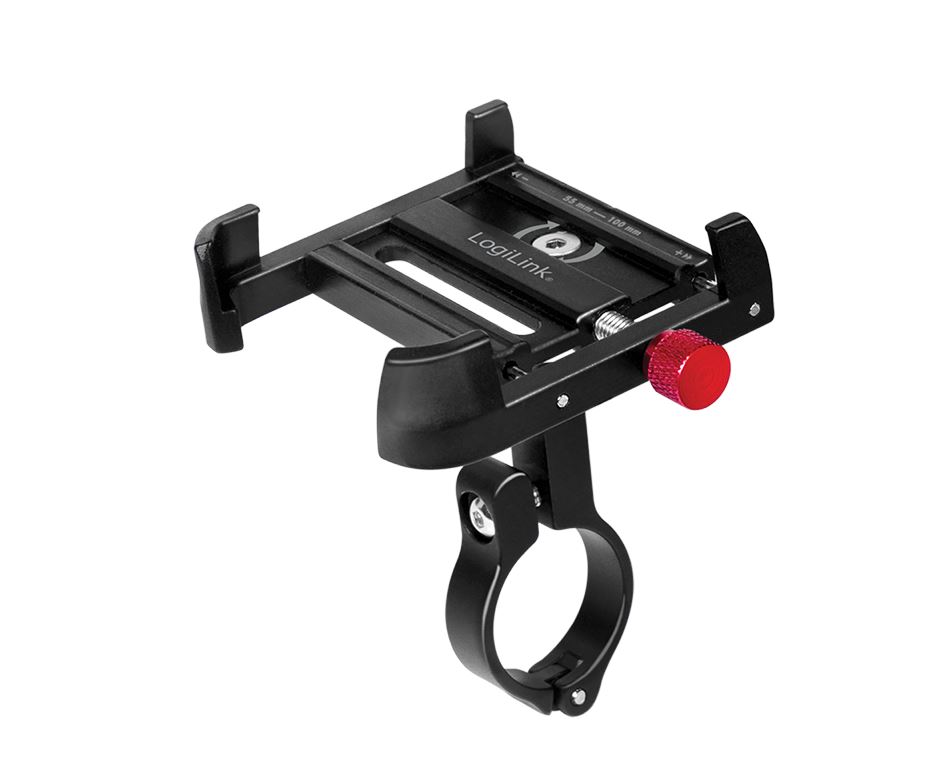 LogiLink Smartphone bicycle holder, straight, for 3.5-7" smartphones