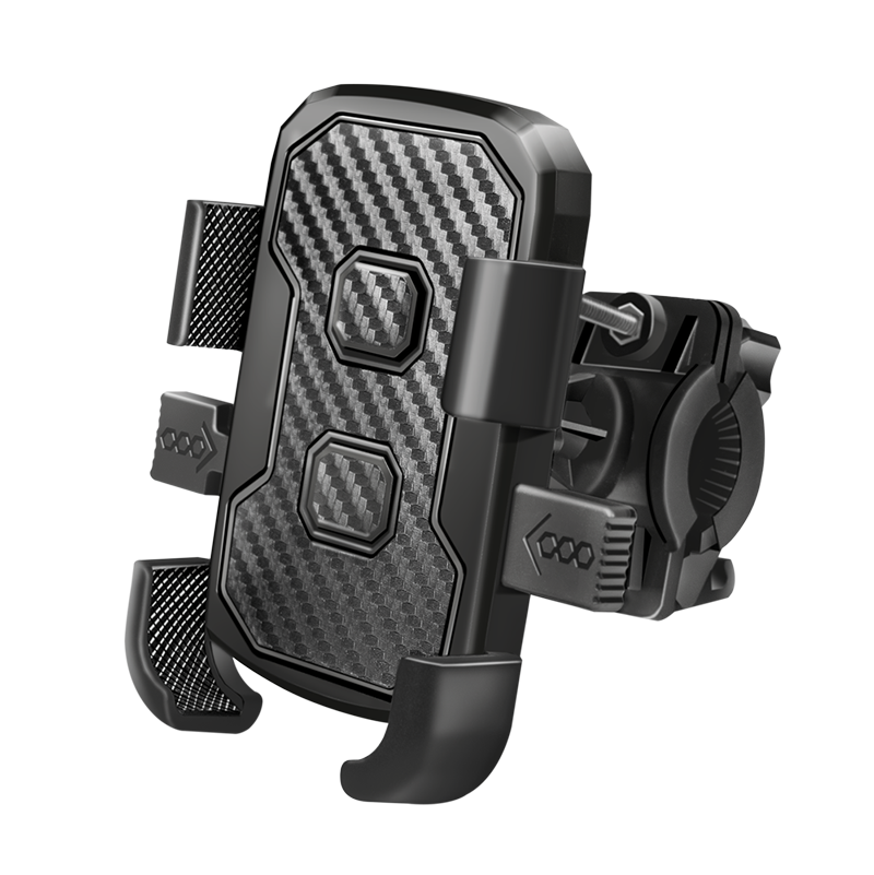 LogiLink Smartphone bicycle holder, for 4.6-7" devices, 360° rotatable, black